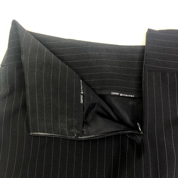 Esprit Collection Mini Mini Skirt Black 9 Juniors Flirty Preppy School Y2K - Picture 3 of 9